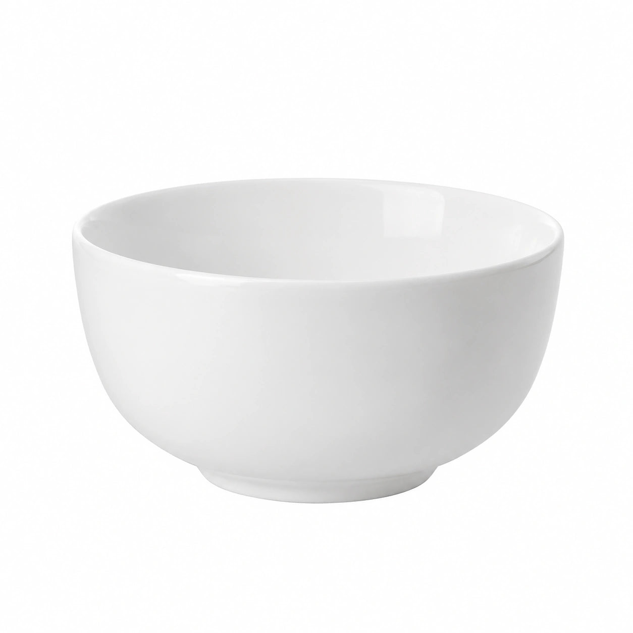Bol 15 cm en porcelaine blanche - forme ronde pour repas