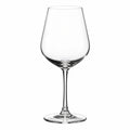 Verre à vin 500 ml 23 cm en verre transparent à pied tulipe